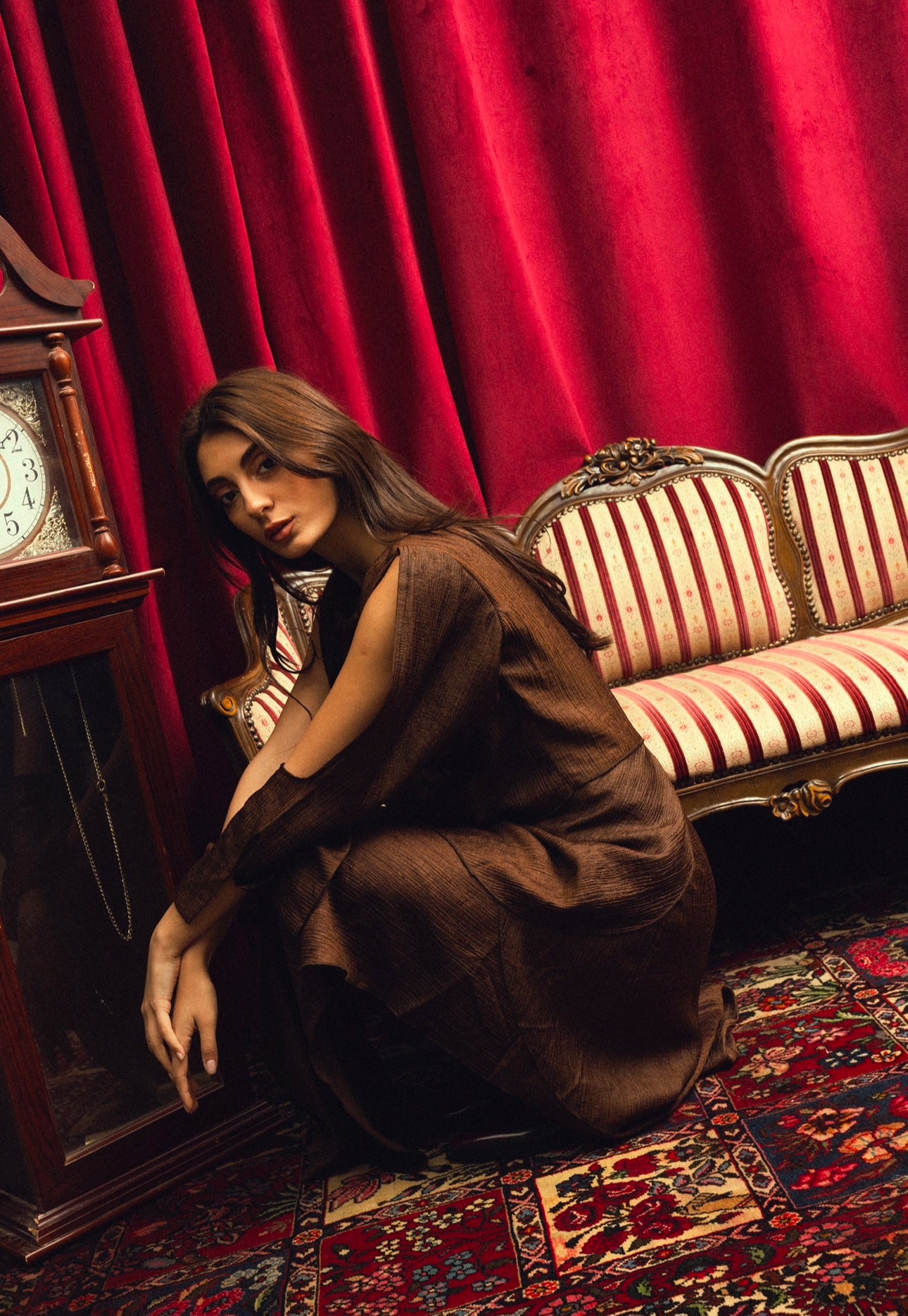 penelope - crinkled silk