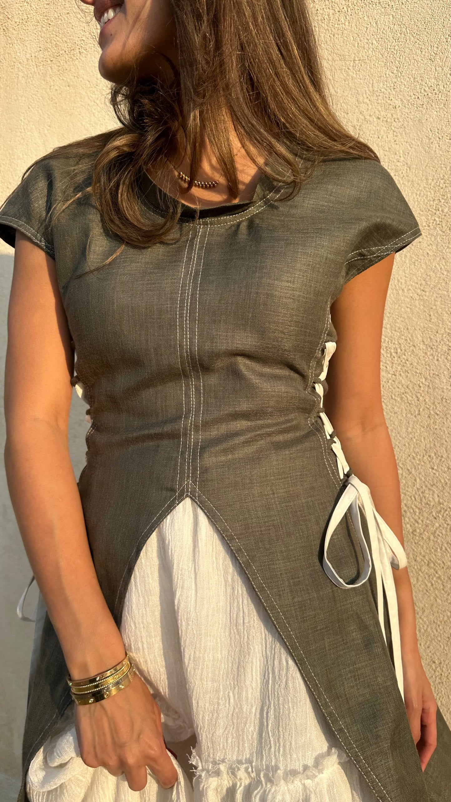 leona - olive green