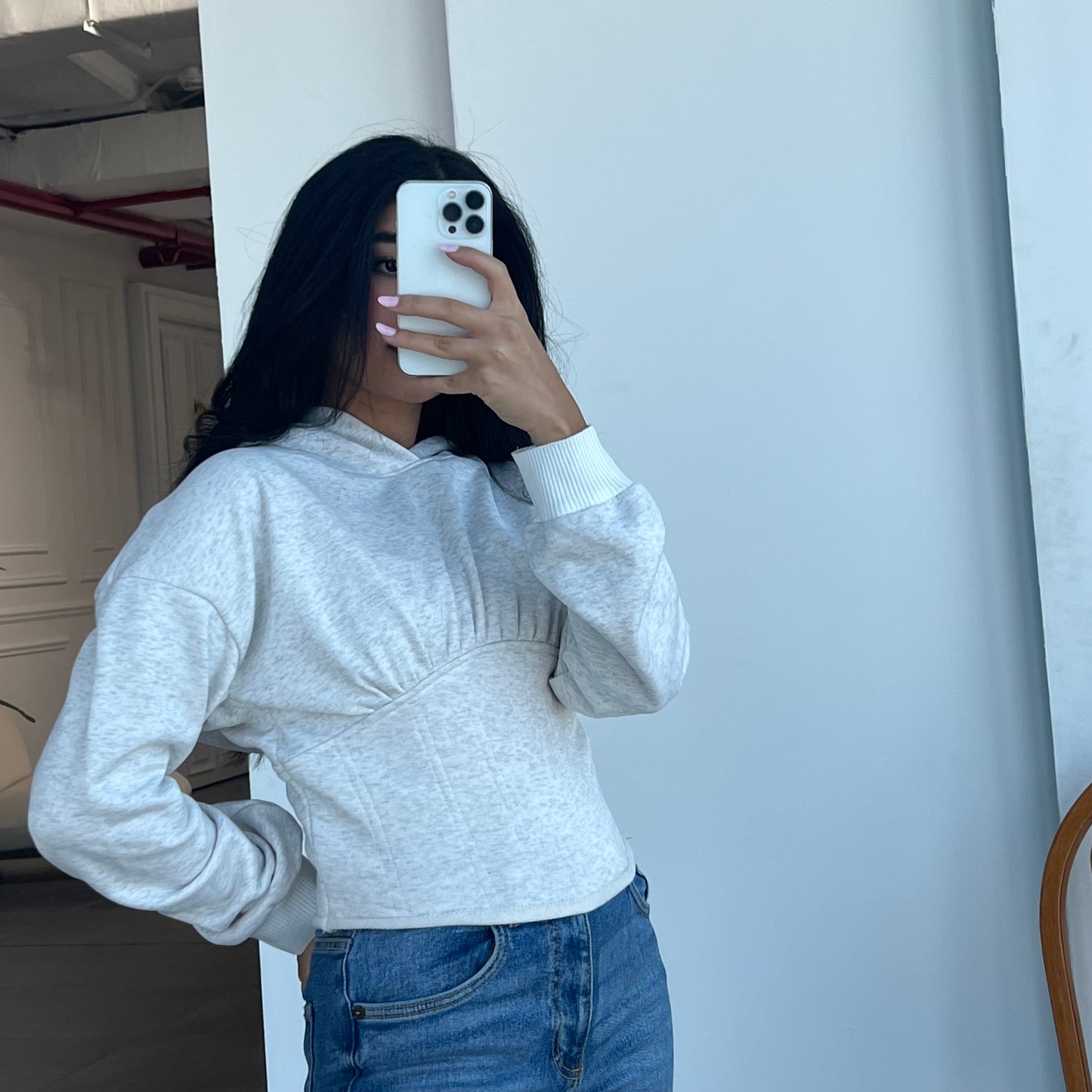 cropped sweater